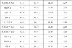 太原地铁1号线将于2月22日开通初运营图片