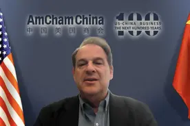 中国美国商会主席谭森：越来越多美国企业在中国投资图片