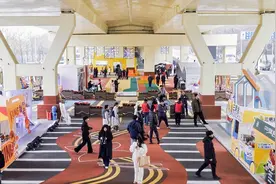 武汉创新桥下空间治理 打造“护学港湾”样板图片