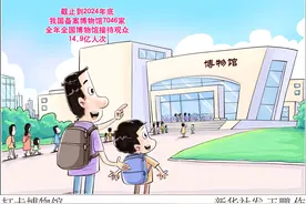 （图表·漫画）打卡博物馆图片