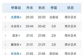 提醒！长治加开临时旅客列车！图片