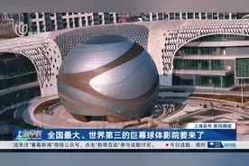 全国最大、世界第三的巨幕球体影院要来了