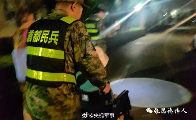 致敬！北京11000多名民兵投入防汛救灾