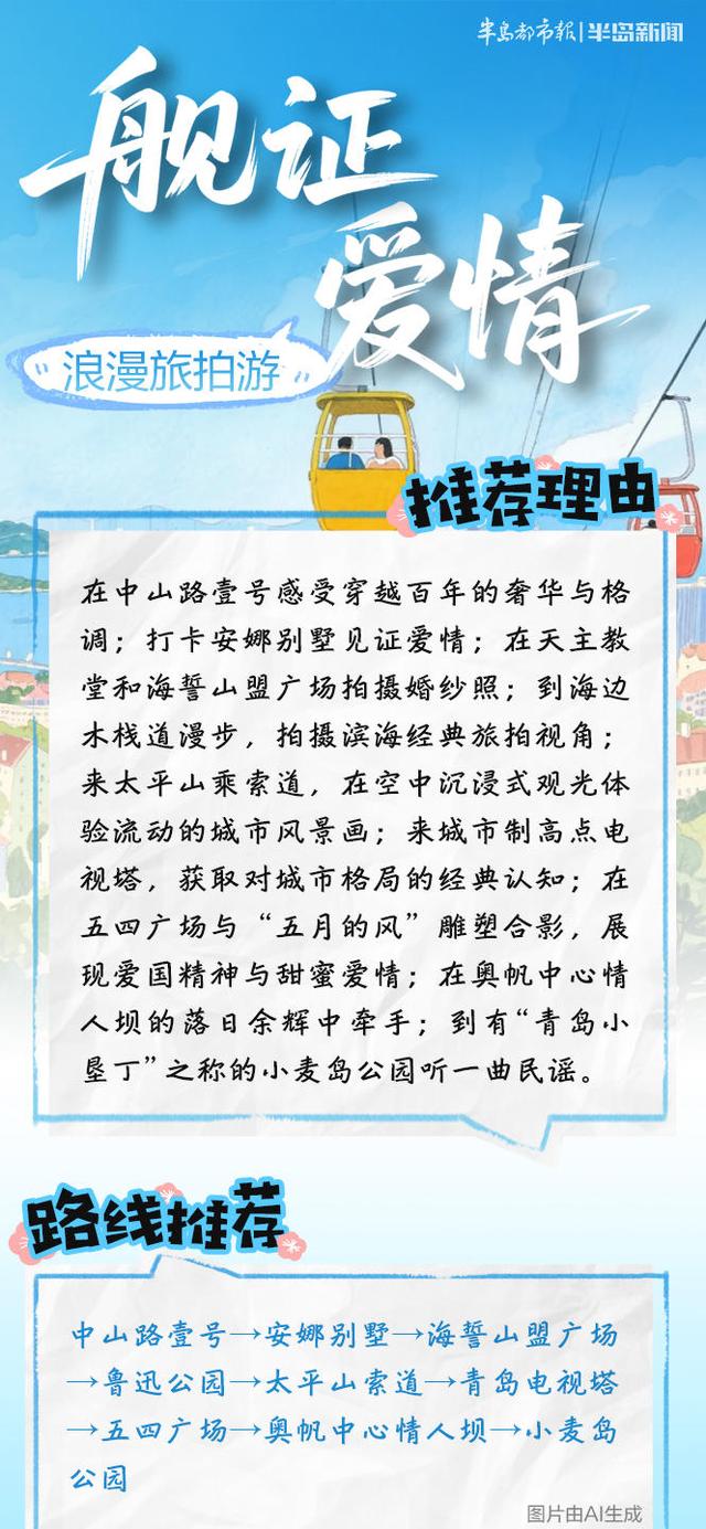 海报集｜跟着“舰艇”游青岛！研学、休闲、旅拍……6条线，总有一款戳中你