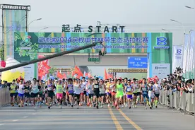 民权：共赴春日之约 生态“槐马”开跑图片