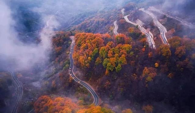 秋游六安看彩林 冬来滑雪泡温泉