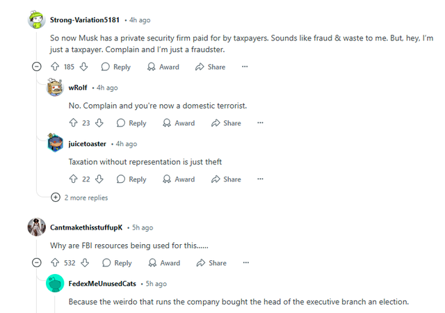 FBI成立特斯拉袭击特别工作组 美国网民热议：这是在公器私用！