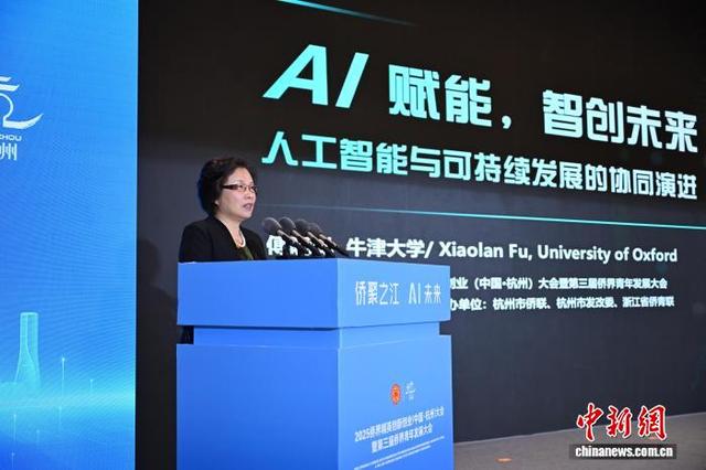英国社会科学院院士傅晓岚：AI不是炫技 更应赋能可持续发展