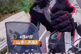 温暖山东丨山东小伙骑行上万公里，沿途打卡宣传自己学校图片