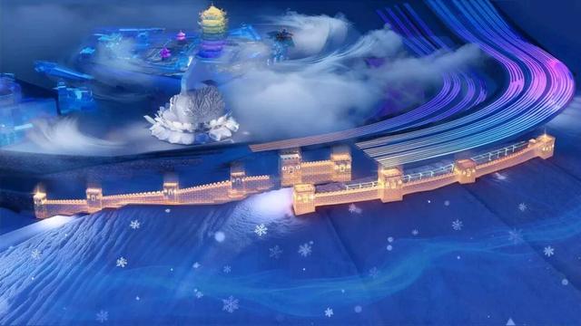 9条超级冰滑梯已建设完成！就在冰雪大世界！