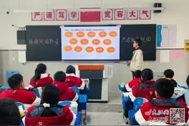 九江八里湖外国语学校举行预防校园欺凌预演活动图片