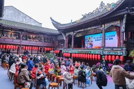 听戏、喝茶好惬意！大足这条老街换新颜图片