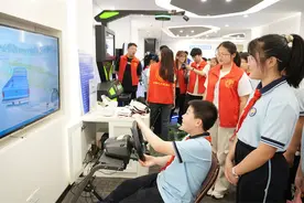 助力中小学生增强职业认知！山信举办2025年职业教育活动周校园开放日活动图片