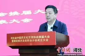 河北省中医药文化交流协会召开换届大会图片