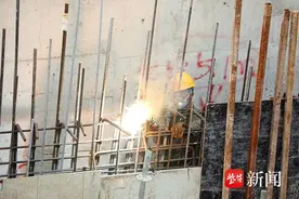 南京地铁6号线建设紧锣密鼓图片