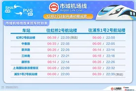 上海市域机场线12月27日将开通：行车间隔约15分钟，首末班车时间来了图片