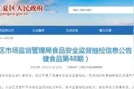 武汉市江夏区市场监督管理局食品安全监督抽检信息公告（2023年保健食品第48期）图片