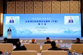 相约“塞上江南”！山东港口2025年首场供应链综合服务推介会走进宁夏银川图片