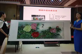 艺术照亮生活  “湘绣与现代室内装饰展”推介会举行图片