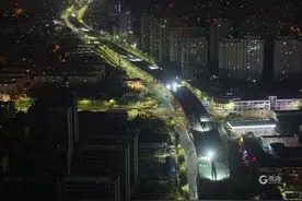 新进展！重庆路快速路工程主桥合龙，距离年底主线通车目标又近一步图片