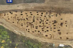 已出土文物千余件！河南漯河建高铁发现古墓群！图片