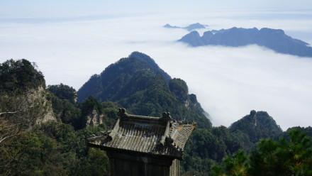 武当山金顶的奇妙景观