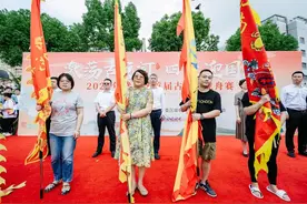 无锡市梁溪区首届古运河龙舟赛开赛图片