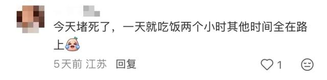 沪牌大军集体出动！这里堵车堵到猪肝红！出门导航1个半小时，实际开车4小时