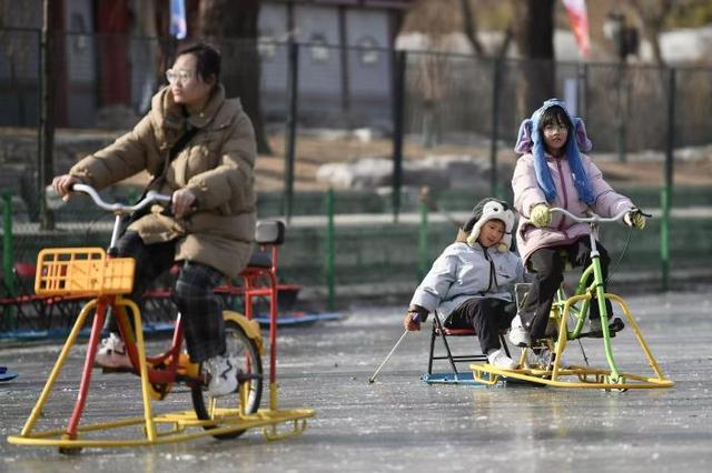视点｜陶然亭东湖冰场开放 2000平方米冰面解锁冬日乐趣