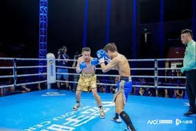 WBC职业拳王争霸赛佛山落幕，中国拳手刘文松惜败图片