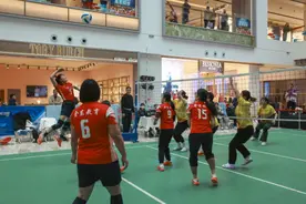 2025年金华市气排球超级联赛在浙江金华金东区开赛图片