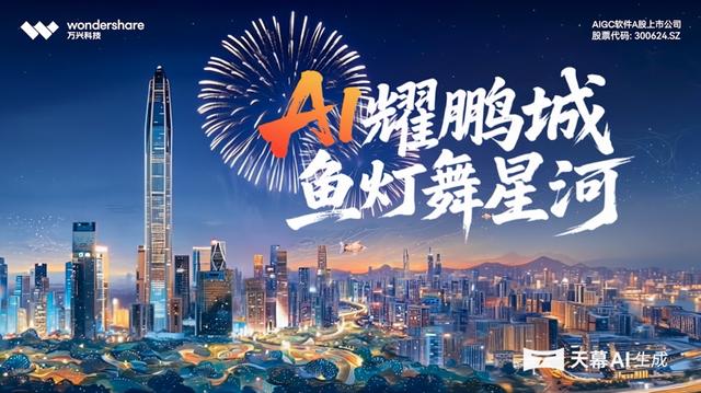 万兴天幕2.0行业标杆案例登上本地热搜Top5， 赋能深圳渔业非遗火爆出圈