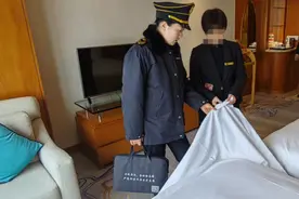 住酒店担心床单被罩没换？富阳为住宿场所装上“电子眼”图片