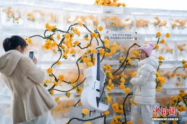 黑龙江哈尔滨：“冰封玫瑰”限定回归