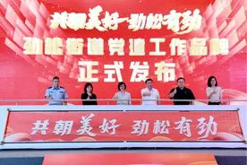 朝阳劲松街道发布“共朝美好 劲松有劲”基层治理党建品牌图片