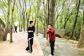 城市民间运动达人 王延龄与武术的不解之缘图片