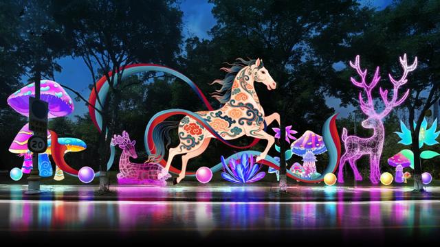 盐城新春灯会上新啦！期待值拉满！