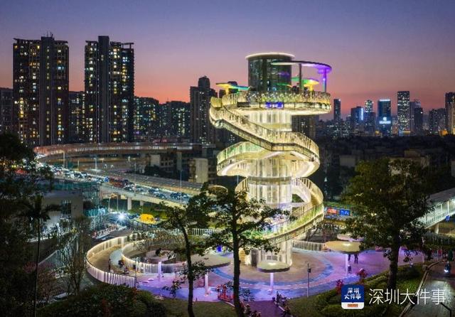 湖光山色串起八园风景 深圳罗湖“翡翠项链”全线点亮