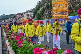 金门县妈祖宫庙千人进香团赴湄洲岛谒祖进香图片