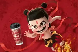 “喝两杯黑眼圈能赶上哪吒”！霸王茶姬官宣联名《哪吒2》，遭网友吐槽！库迪也官宣了…图片
