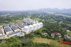 第四代新型粮仓来了！我国首批5座9000吨级气膜粮仓充气成型图片