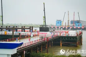 科技创新驱动 哈尔滨都市圈环线西南环段松花江特大桥建设迈入新阶段图片