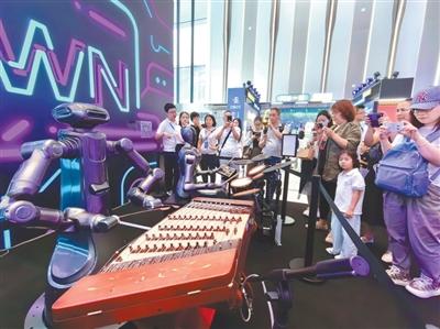 在世界机器人大会上感受“未来已来”