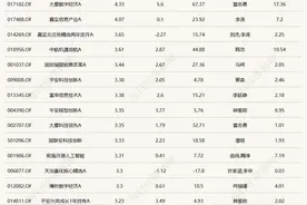 大盘继续震荡反弹，超20只基金今日涨逾3%图片