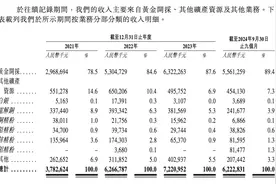 “趁热”冲刺A+H，赤峰黄金九成收入“绑”黄金图片
