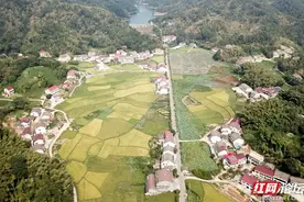 航拍益阳新农村，靓丽风光美如画图片