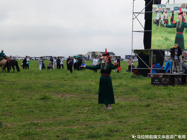 蓝天、白云、绿草地，草原就该这样！