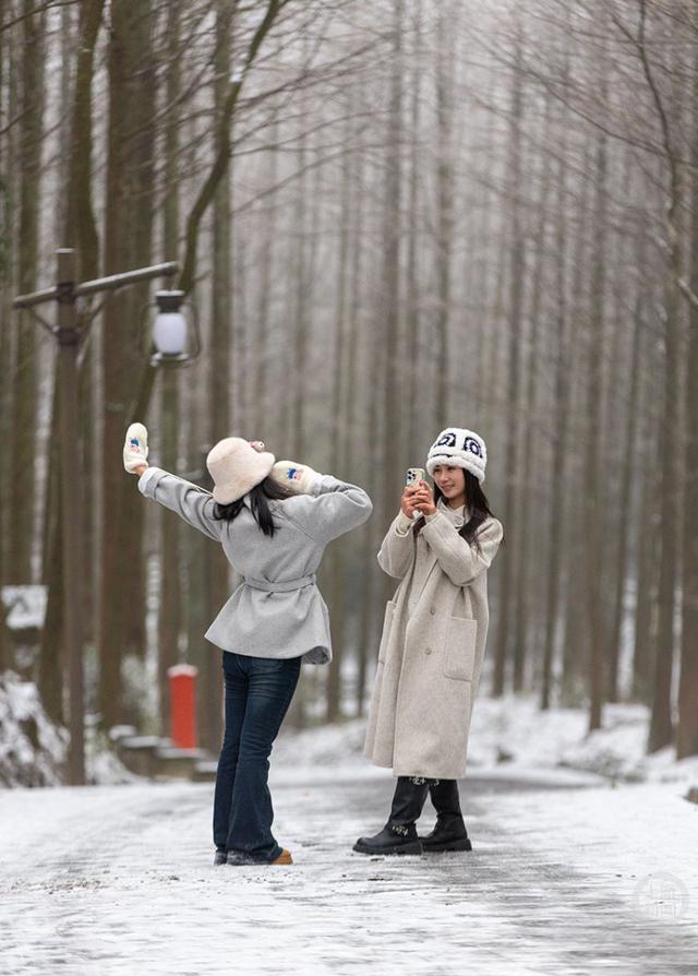 山王坪雪景如画 雪趣乐无边