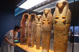 探营上博古埃及文明大展：跨越时空，两个文明古国的对话与共鸣图片