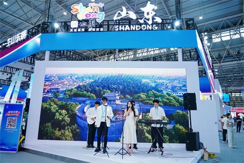 好客山东亮相文旅博览会 齐鲁风韵邂逅活力江城